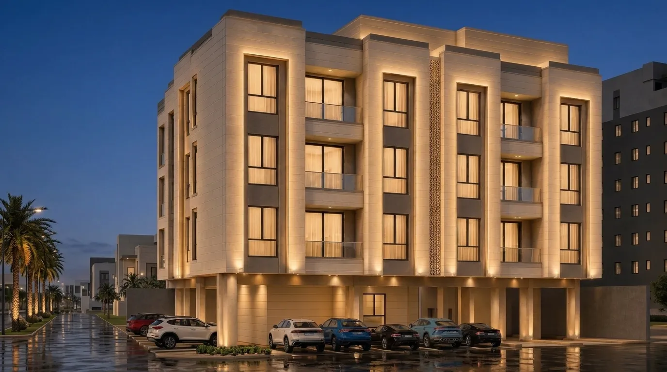 عمارة سكنية، حي هجر 2