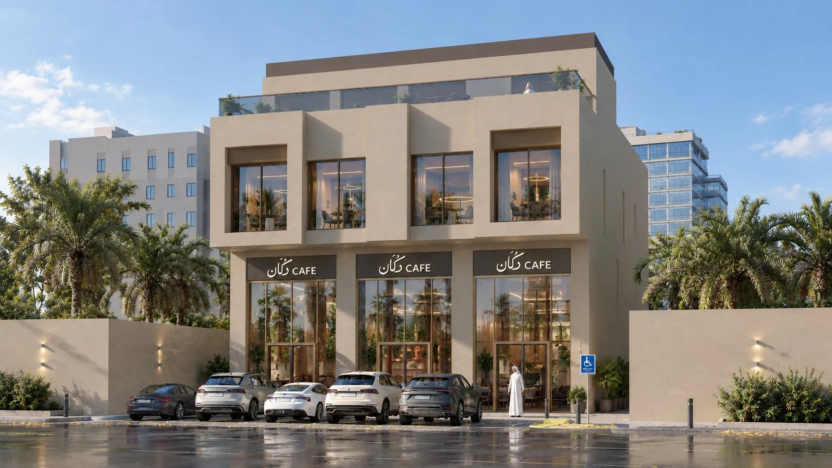 مبنى تجاري سكني، حي العزيزية